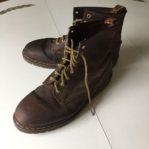 Doc Martens Brown 1640 8 Eye Original Boots